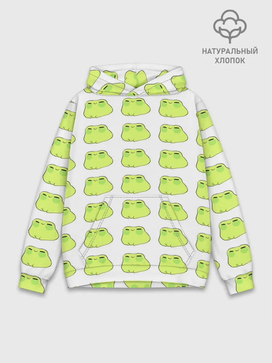 Худи мужской база хлопок / лягушечки