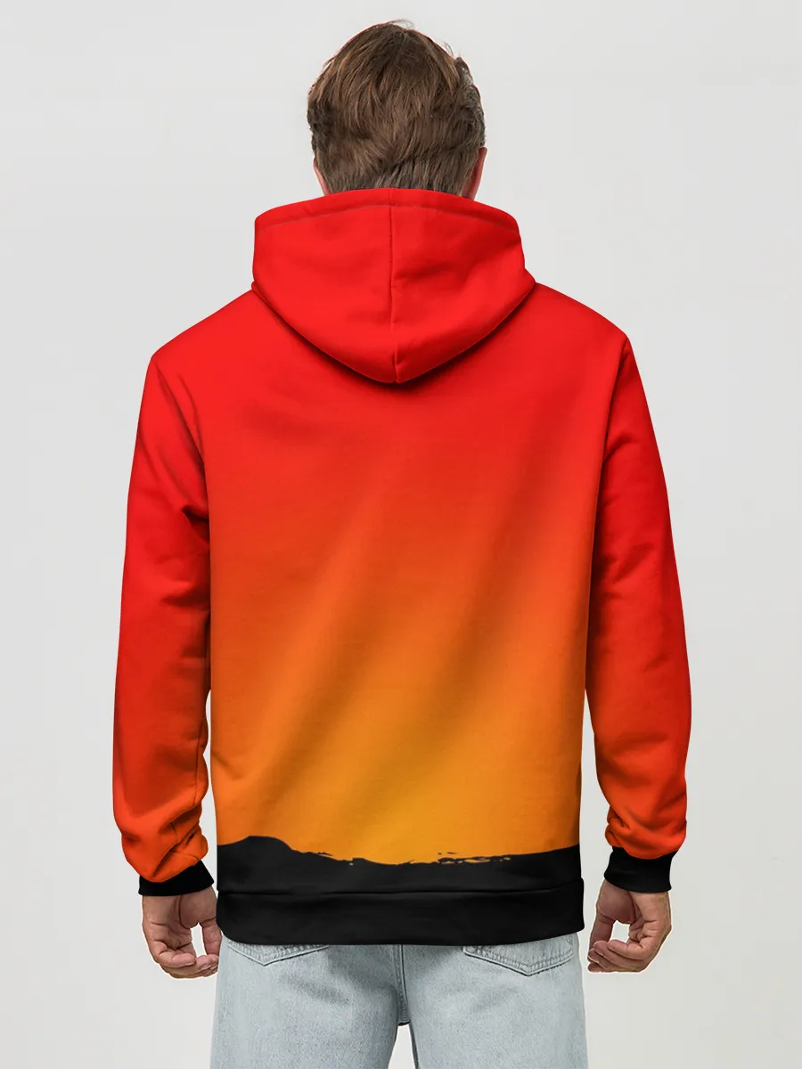 Худи мужской база хлопок / NIOH 2