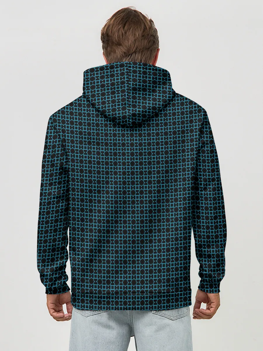 Худи мужской база хлопок / Абстракция