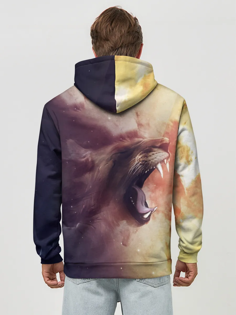 Худи мужской база хлопок / TIGER ROAR