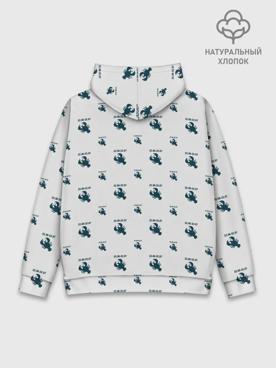 Худи мужской база хлопок / Рак
