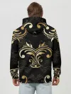 Худи мужской база хлопок / Черное золото