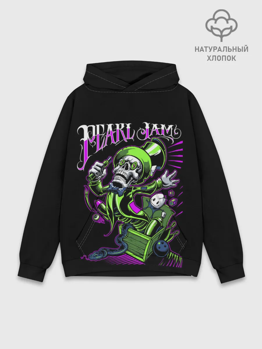 Худи мужской база хлопок / PEARL JAM