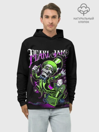 Худи мужской база хлопок / PEARL JAM