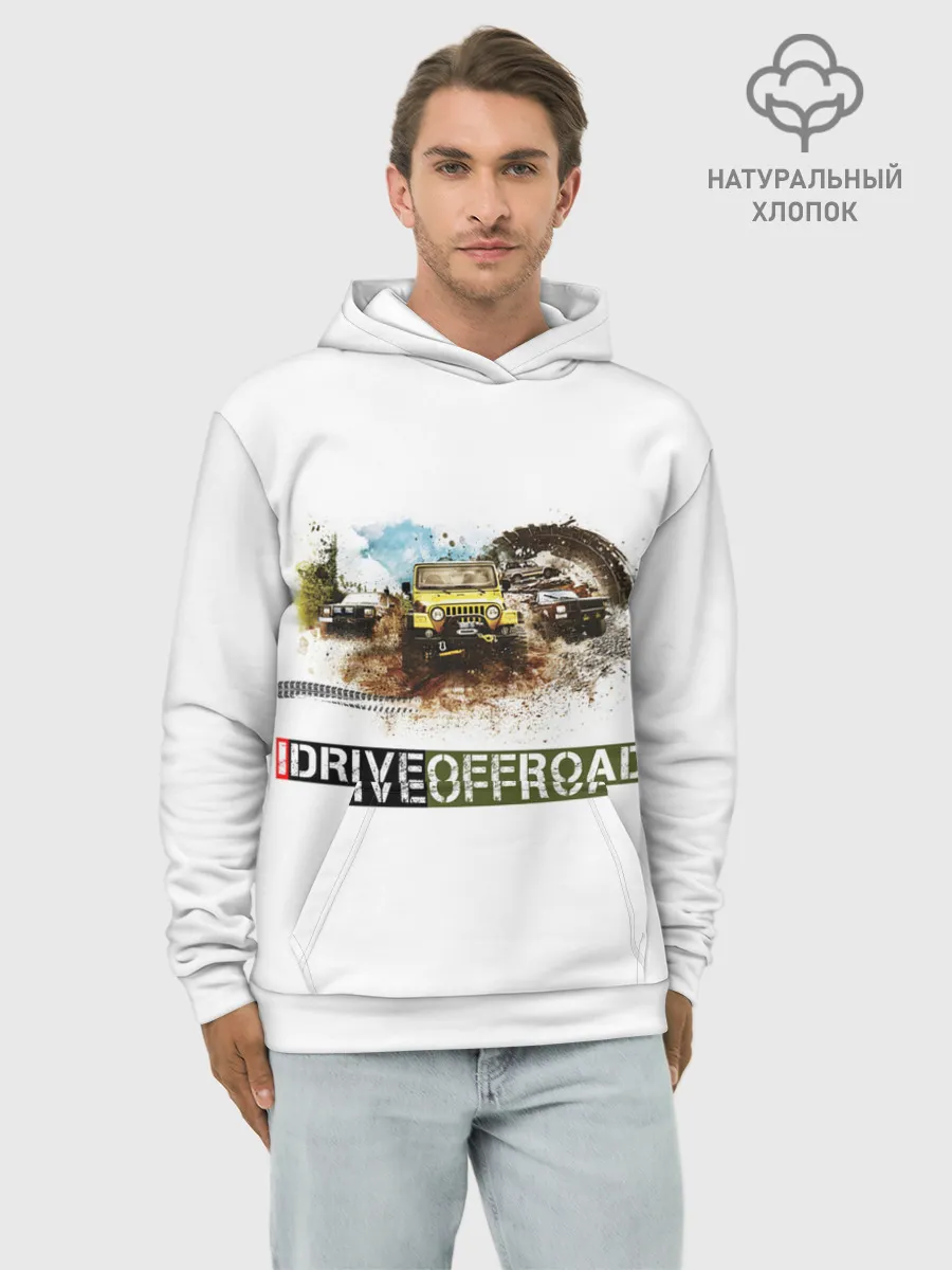 Худи мужской база хлопок / внедорожник