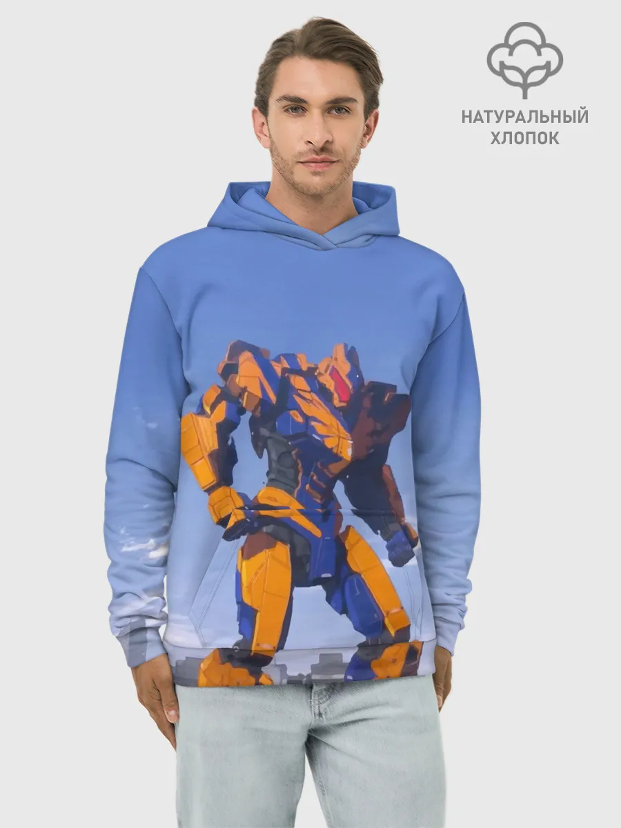 Худи мужской база хлопок / Тихоокеанский рубеж