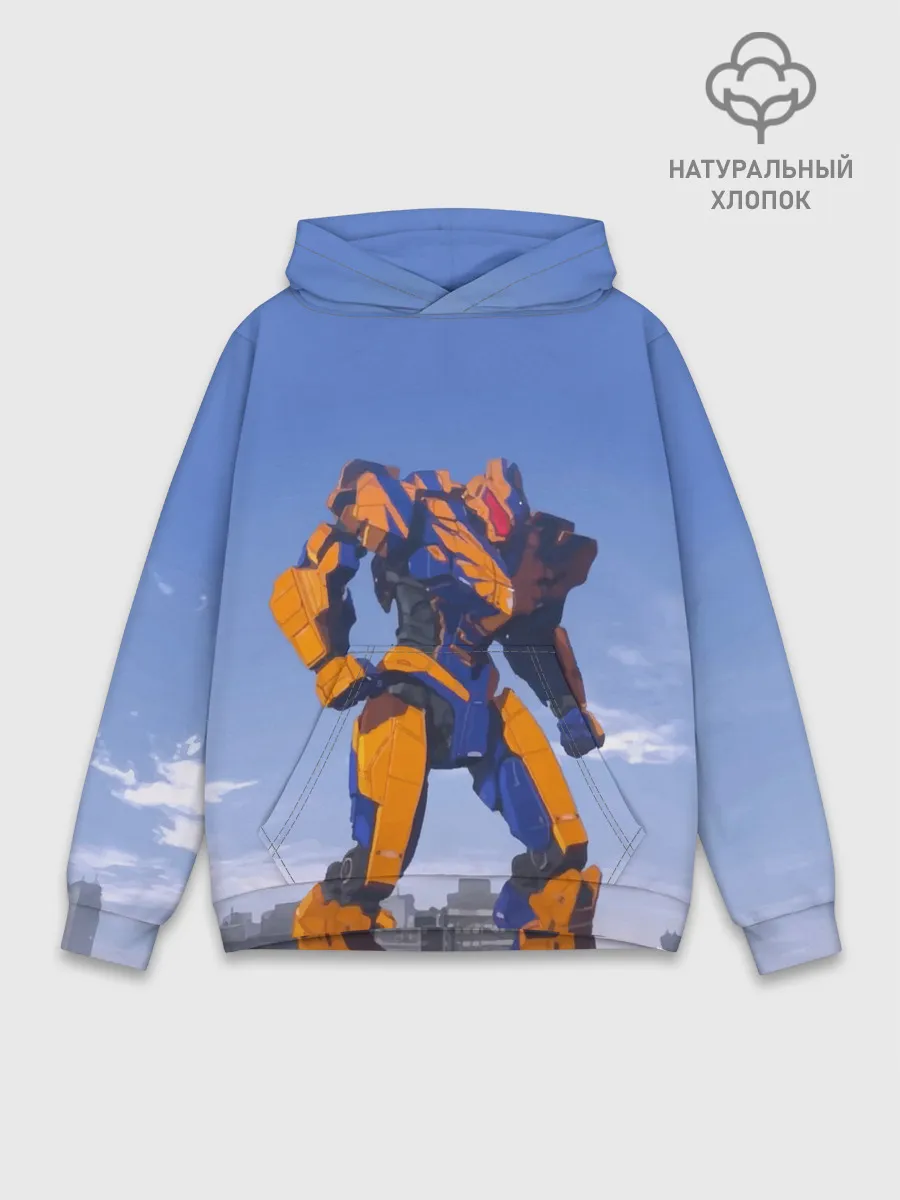 Худи мужской база хлопок / Тихоокеанский рубеж