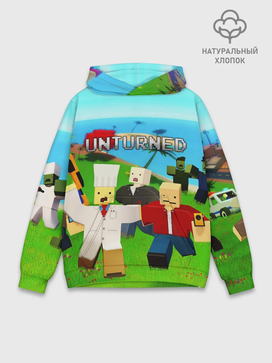 Худи мужской база хлопок / UNTURNED