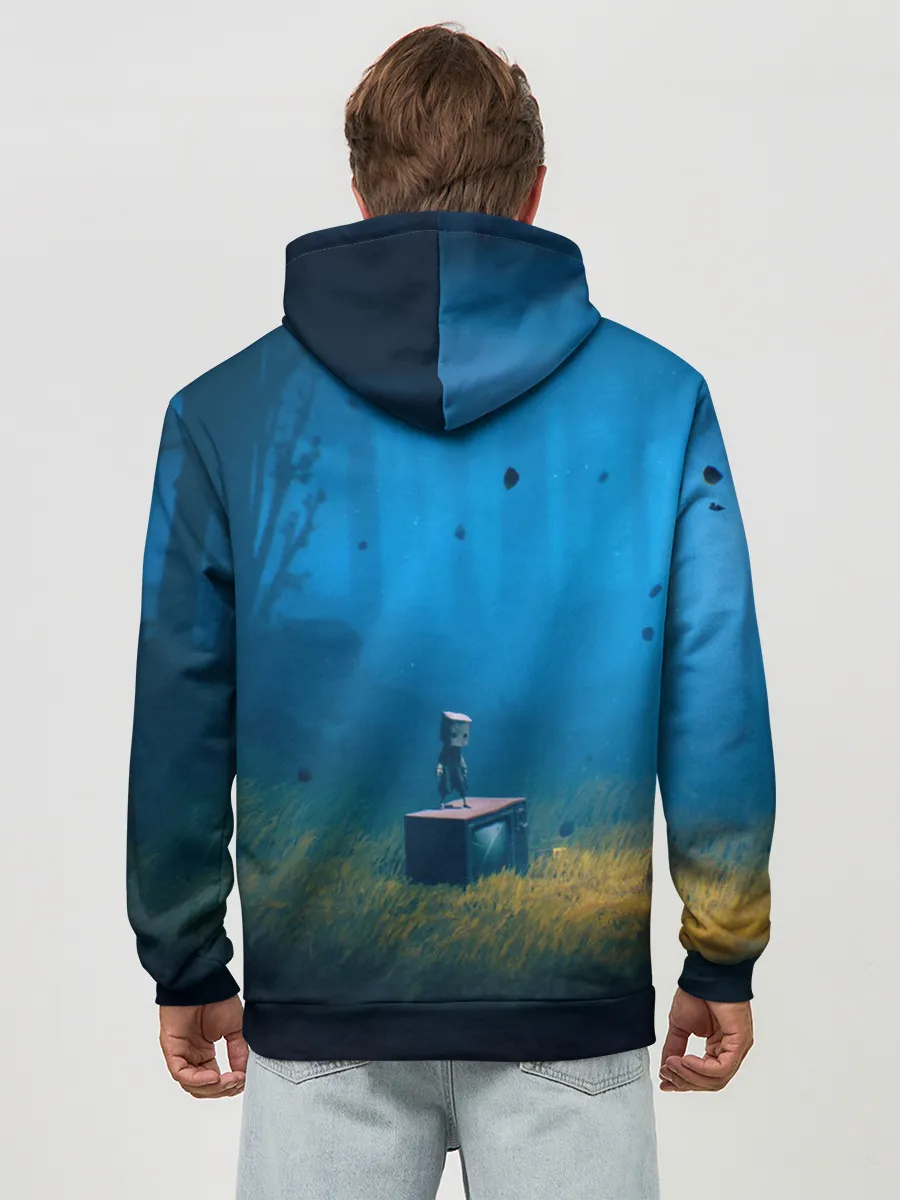 Худи мужской база хлопок / LITTLE NIGHTMARES 2