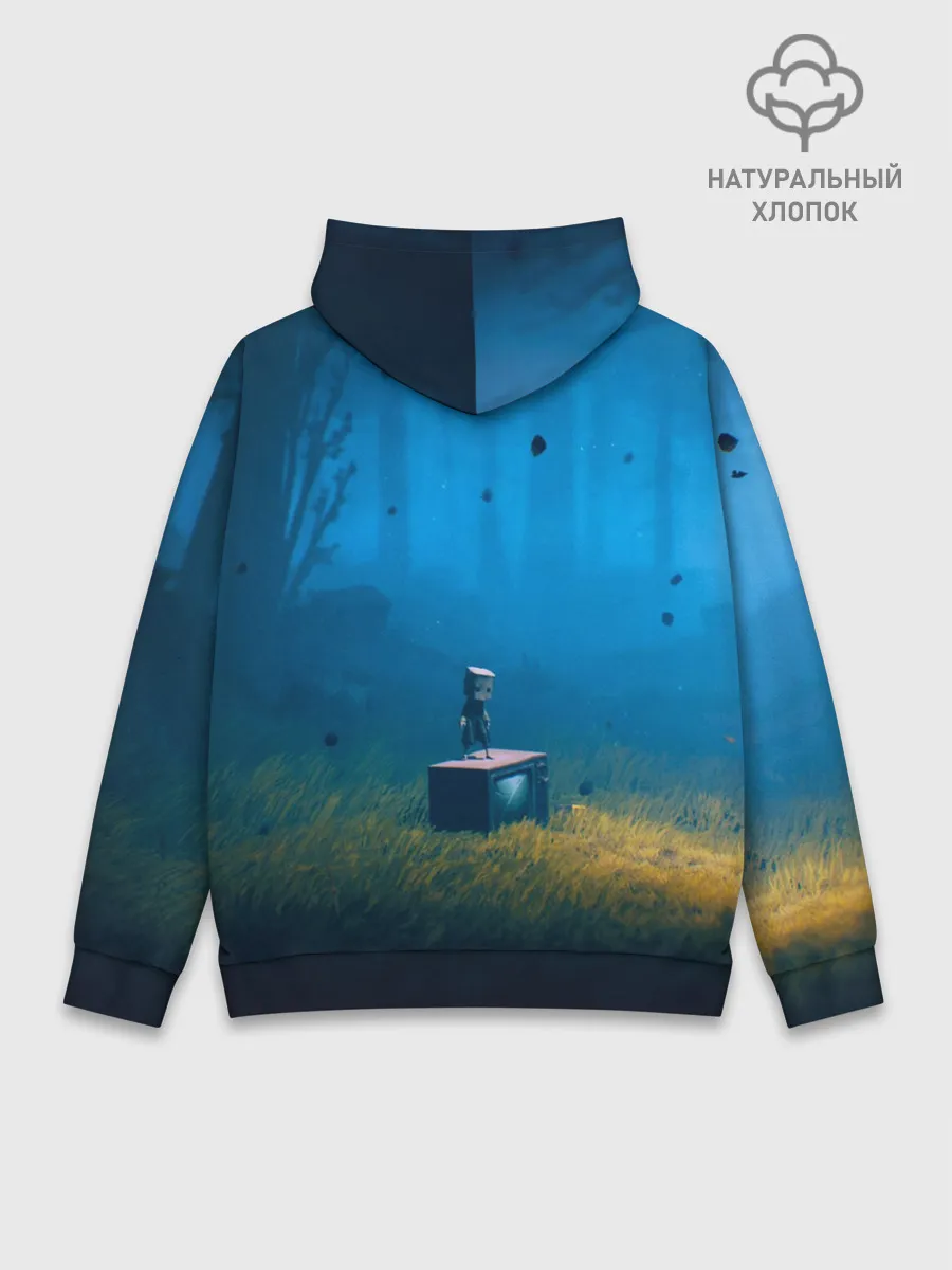 Худи мужской база хлопок / LITTLE NIGHTMARES 2