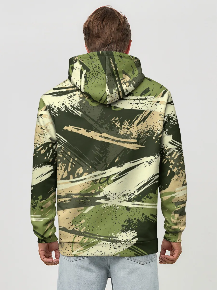 Худи мужской база хлопок / КАМУФЛЯЖ