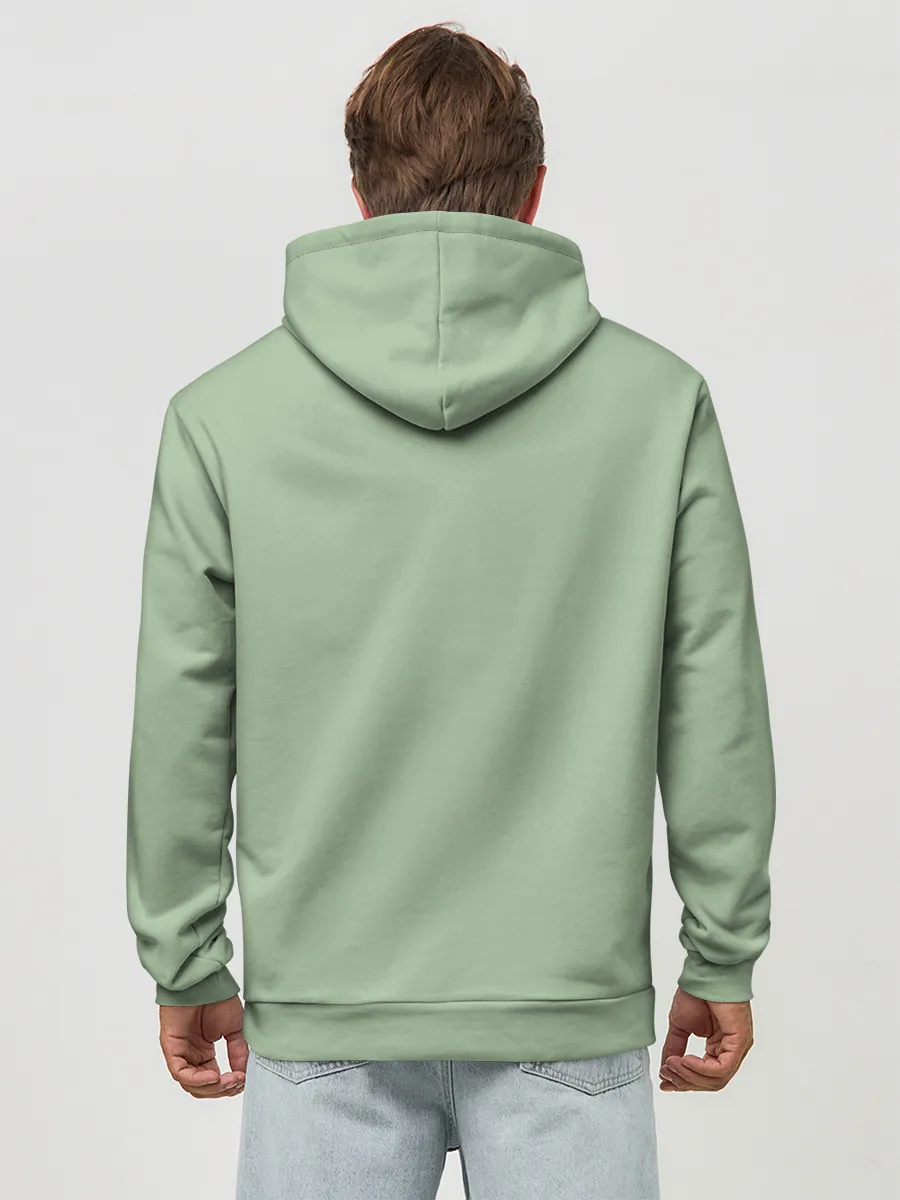 Худи мужской база хлопок / Muscle car