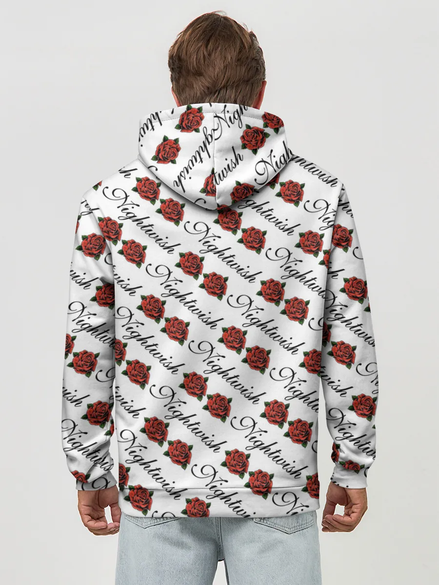 Худи мужской база хлопок / Nightwish Roses / Найтвиш