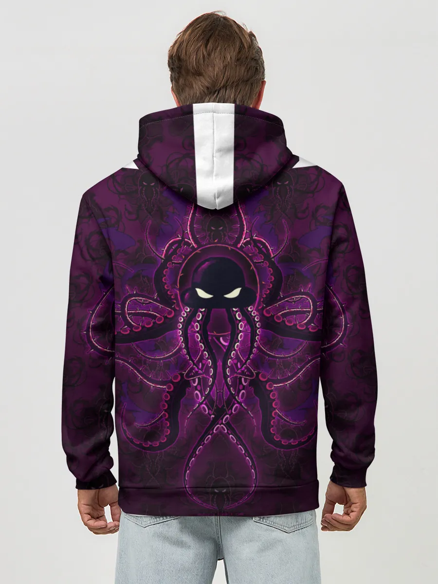 Худи мужской база хлопок / octopus | осьминог