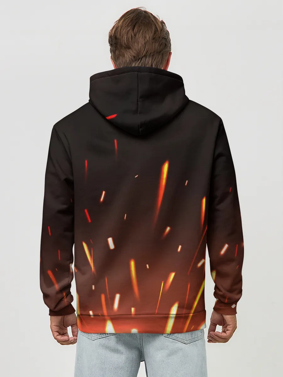 Худи мужской база хлопок / Скелет из Вальхейма