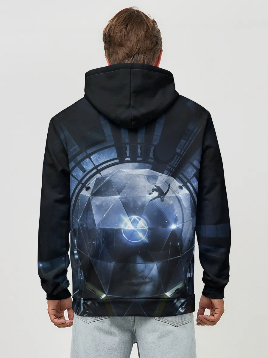 Худи мужской база хлопок / Prey Морган Ю