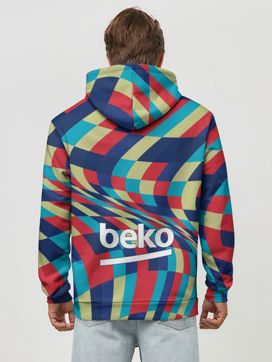 Худи мужской база хлопок / FC Barcelona | La Liga Pre-Match