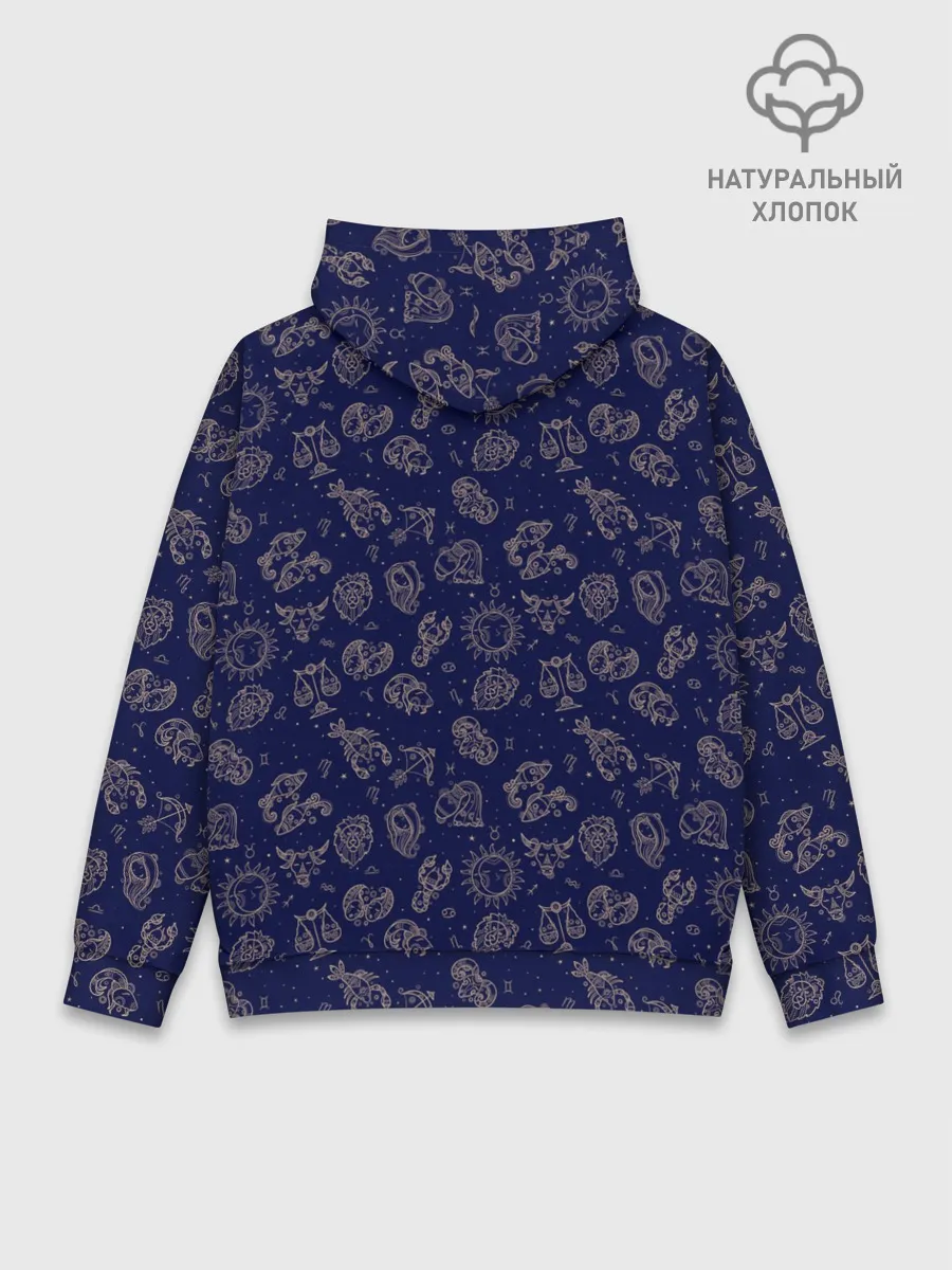 Худи мужской база хлопок / Знаки Зодиака