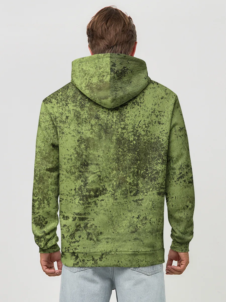 Худи мужской база хлопок / Динозавр из груди | Dino