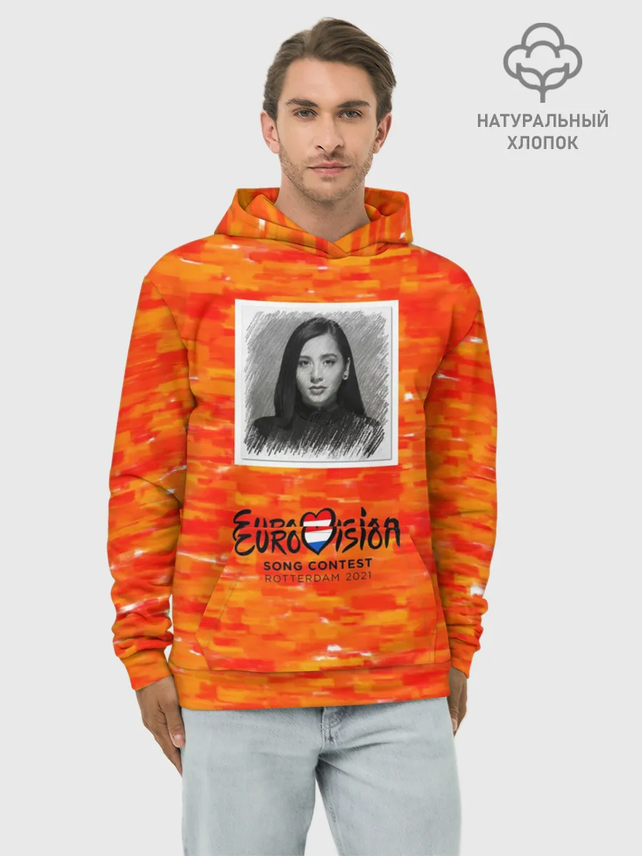 Худи мужской база хлопок / Евровидение 2021 $