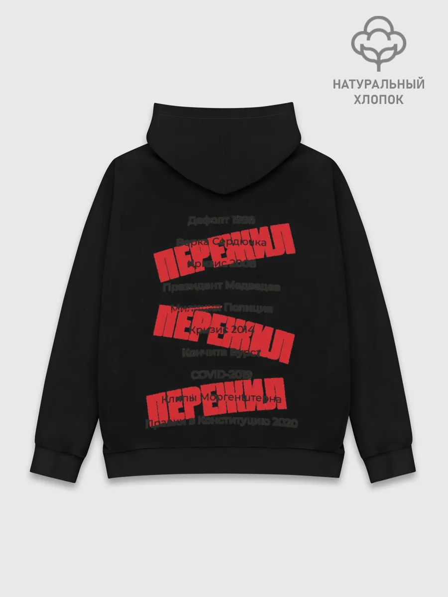 Худи мужской база хлопок / Пережил все кризисы