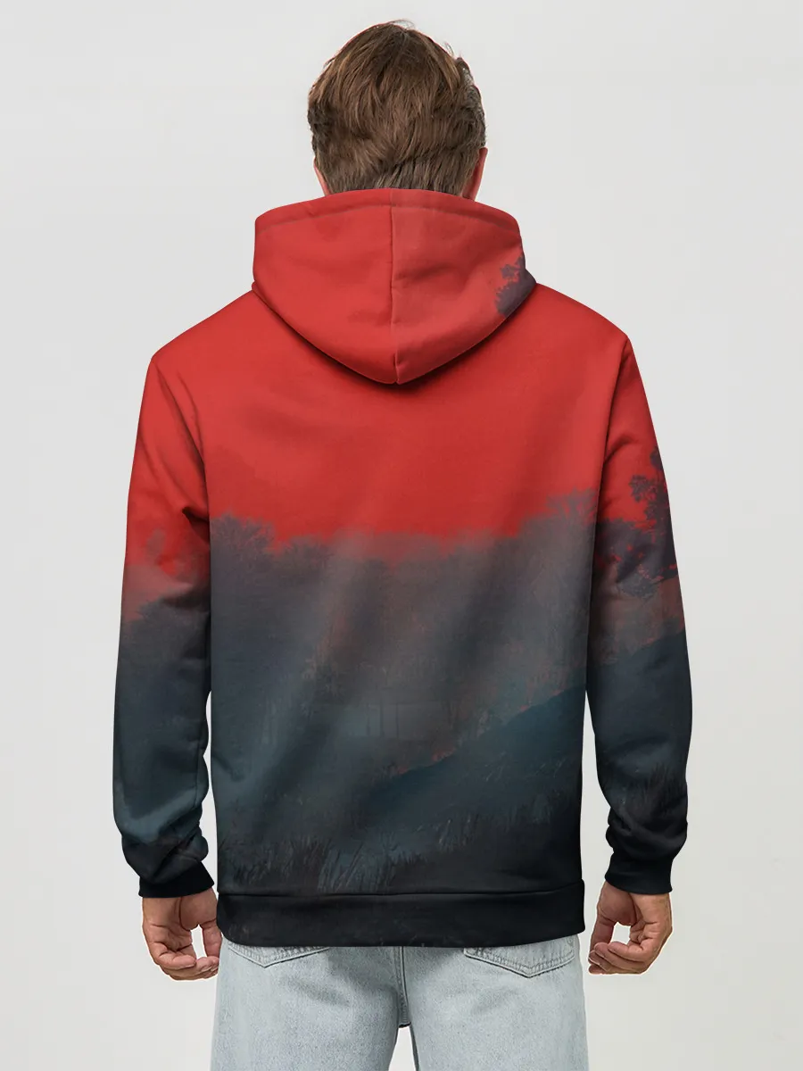 Худи мужской база хлопок / На плотве | Ведьмак