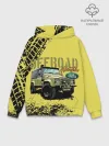 Худи мужской база хлопок / LAND ROVER