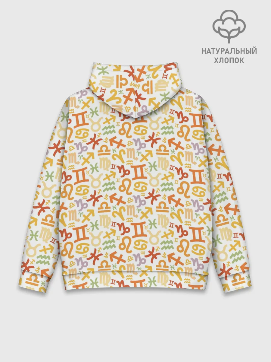 Худи мужской база хлопок / Знаки Зодиака