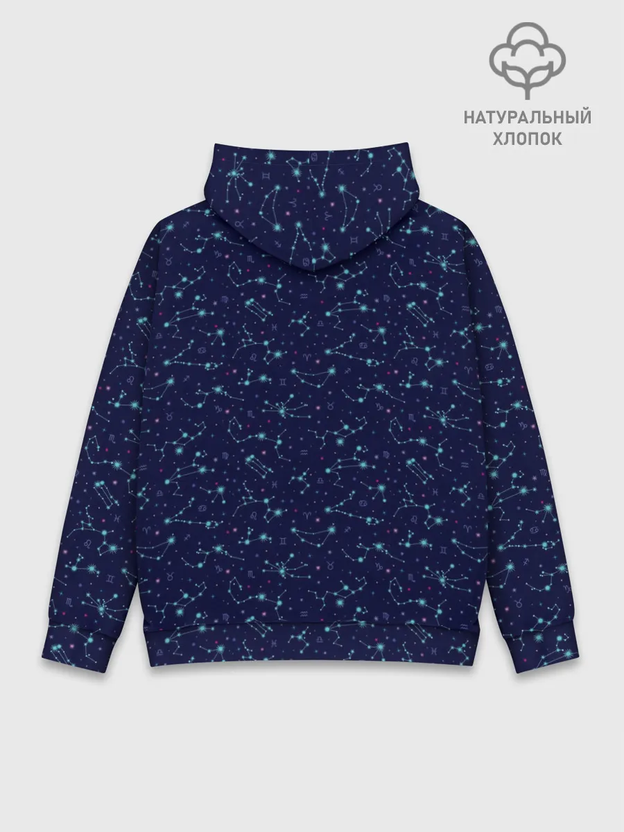 Худи мужской база хлопок / Знаки Зодиака
