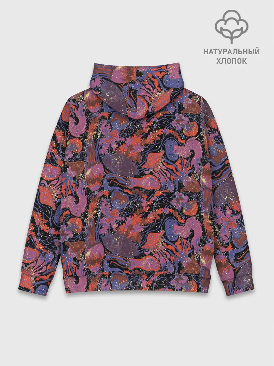 Худи мужской база хлопок / Медузы