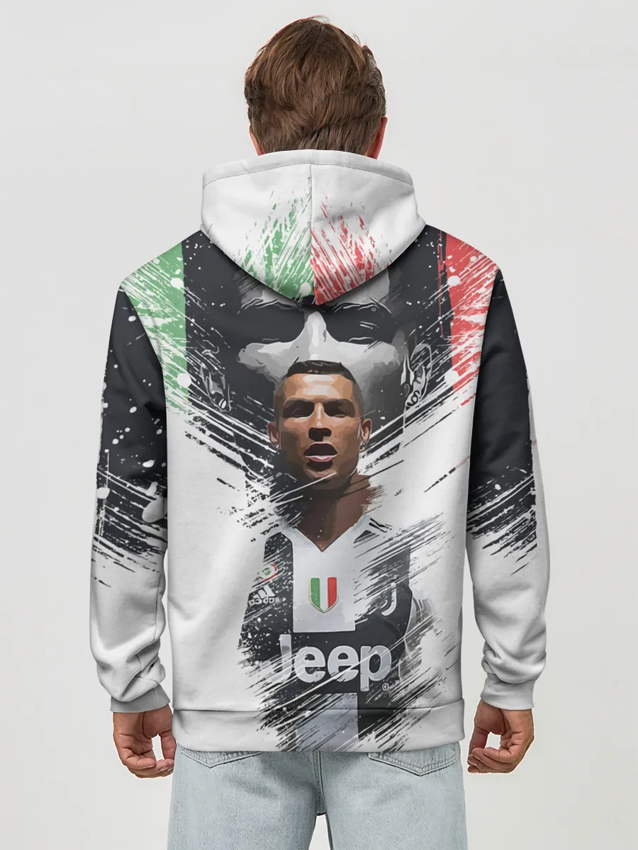 Худи мужской база хлопок / Криштиану Роналду