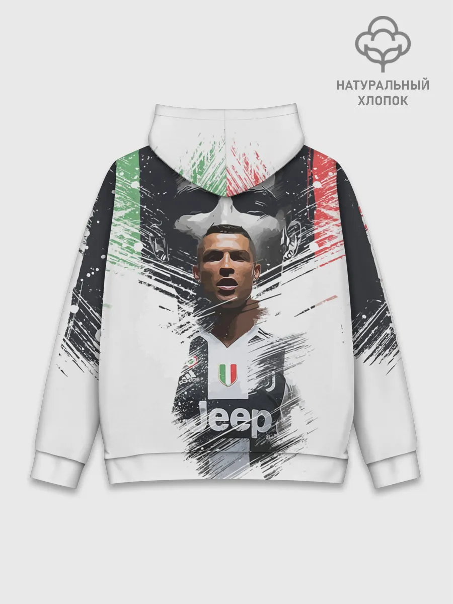 Худи мужской база хлопок / Криштиану Роналду