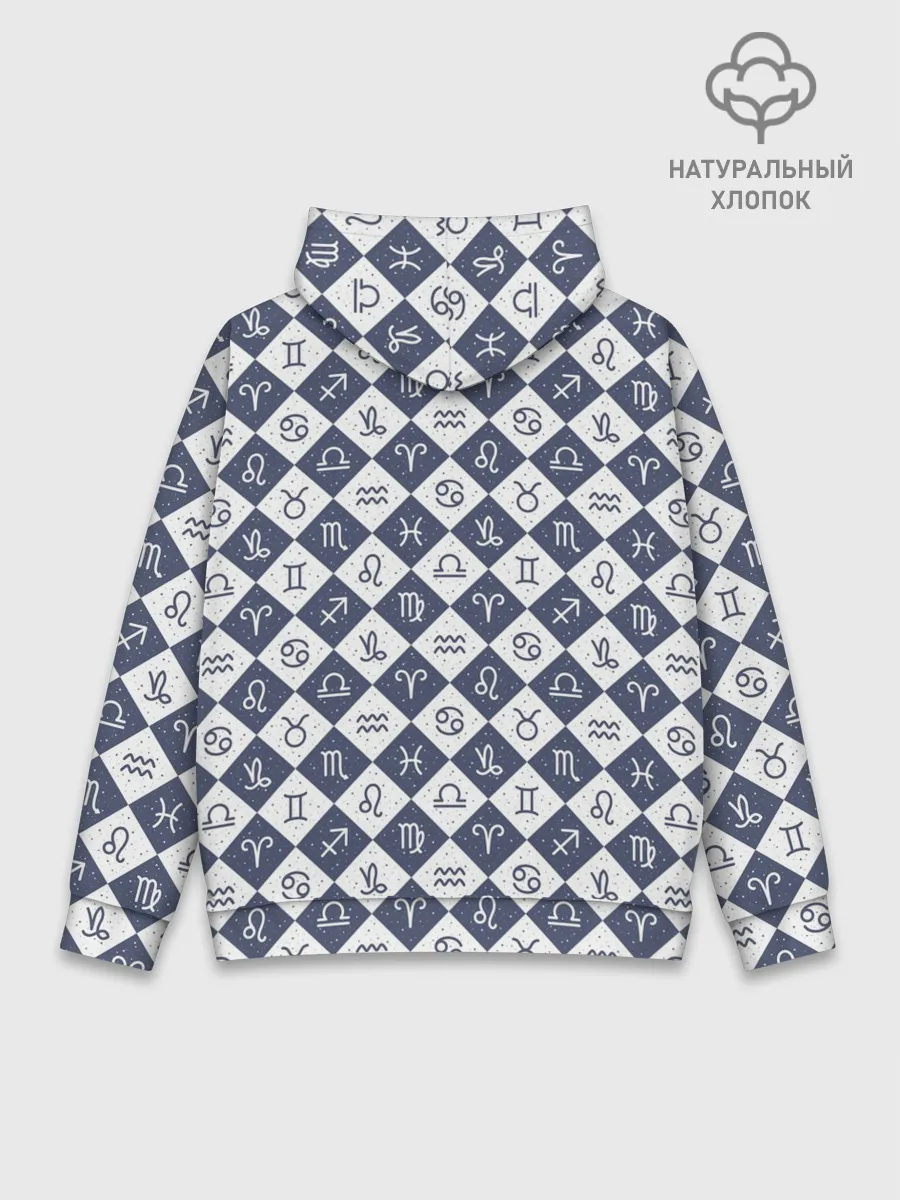 Худи мужской база хлопок / Знаки Зодиака
