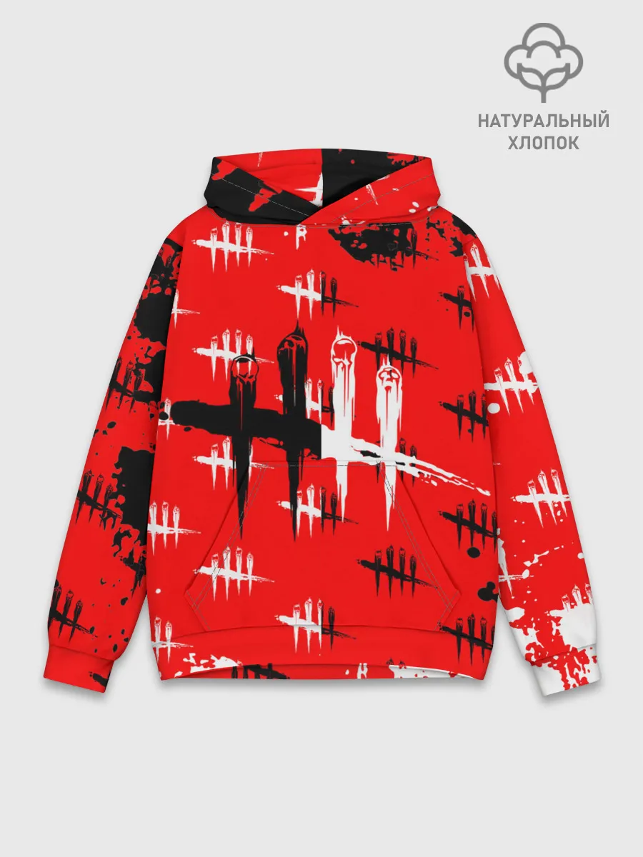 Худи мужской база хлопок / dead by daylight.