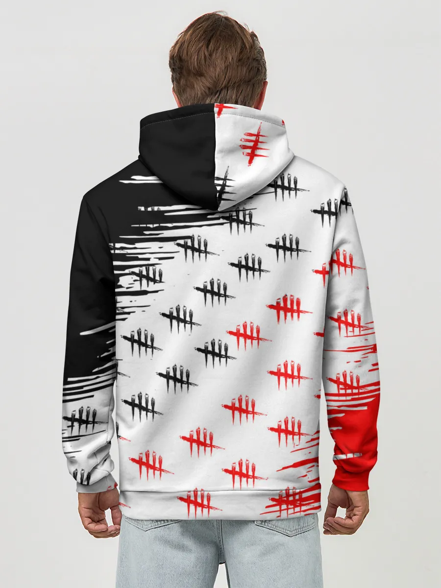 Худи мужской база хлопок / dead by daylight