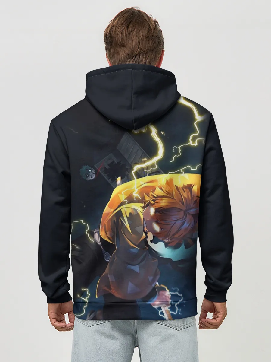 Худи мужской база хлопок / ЗЕНИЦУ АКАЦУМА | ZENITSU