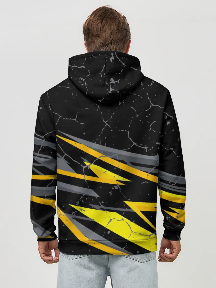 Худи мужской база хлопок / Hot Wheels