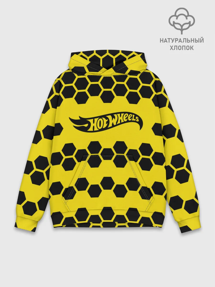 Худи мужской база хлопок / Hot Wheels