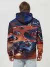 Худи мужской база хлопок / Hot Wheels Unleashed