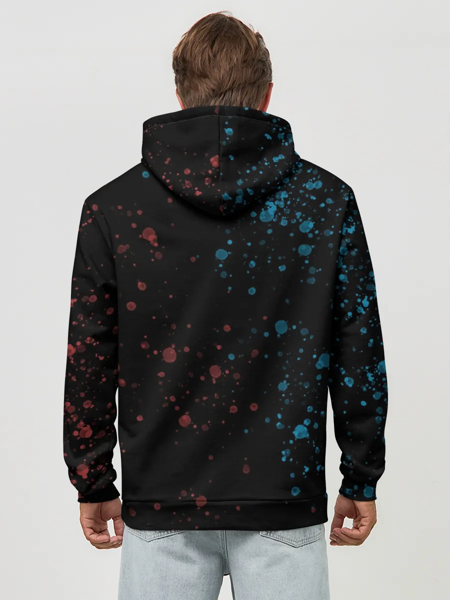 Худи мужской база хлопок / Space Dank