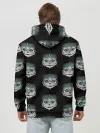 Худи мужской база хлопок / Чеширские котики