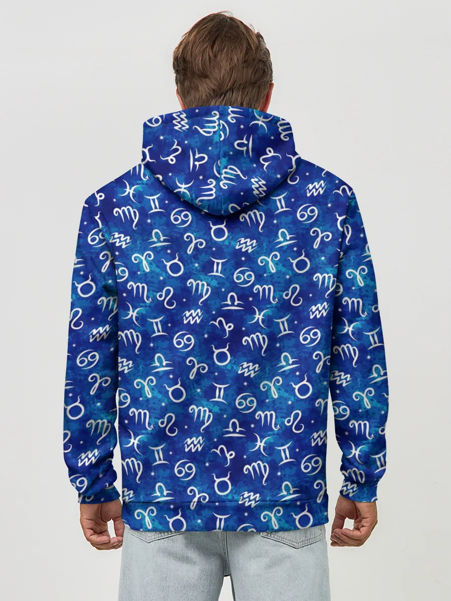 Худи мужской база хлопок / Знаки Зодиака