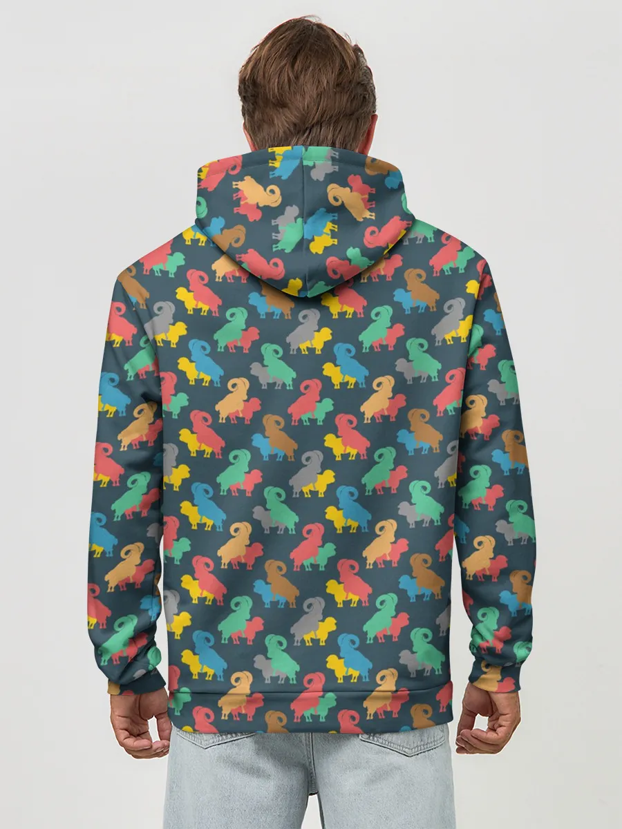 Худи мужской база хлопок / Овен