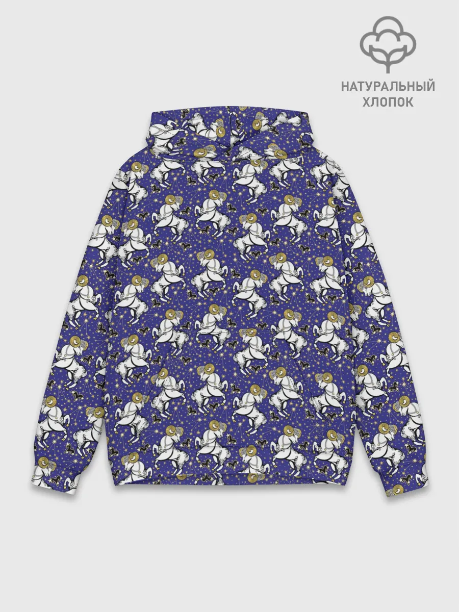 Худи мужской база хлопок / Овен