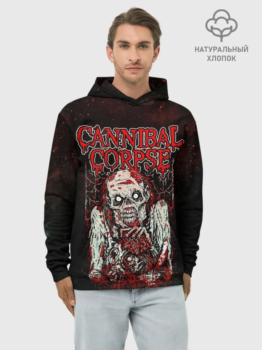 Худи мужской база хлопок / Cannibal Corpse