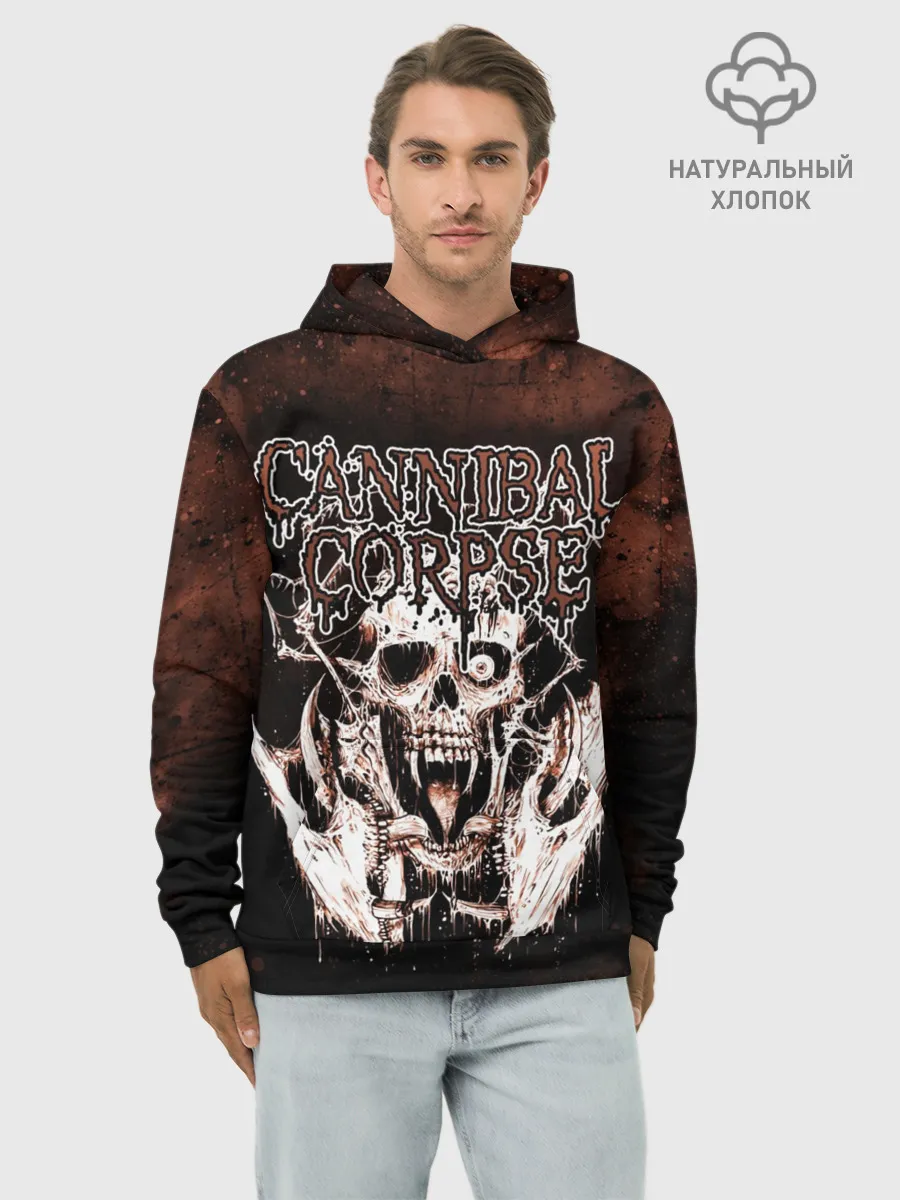 Худи мужской база хлопок / Cannibal Corpse