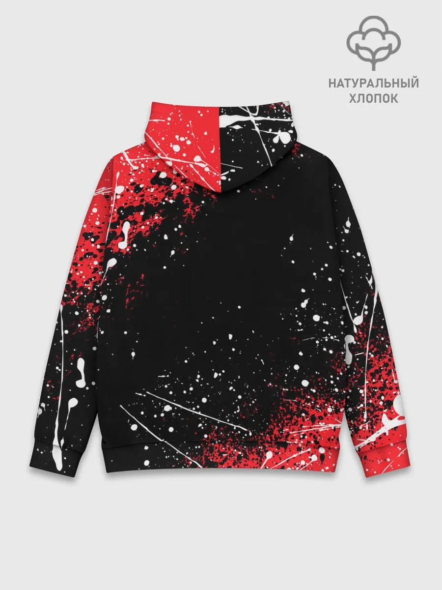 Худи мужской база хлопок / САКУРА | SAKURA | ВИШНЯ