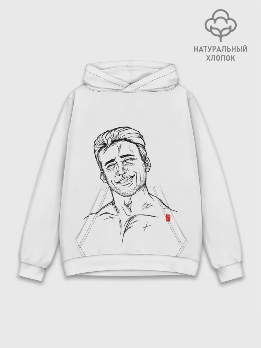 Худи мужской база хлопок / Aniki
