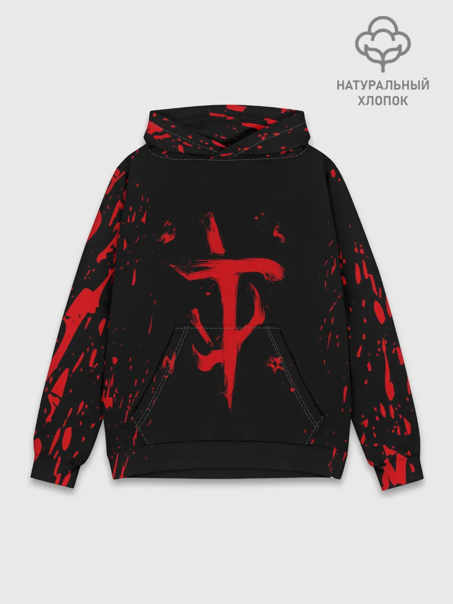 Худи мужской база хлопок / DOOM SLAYER