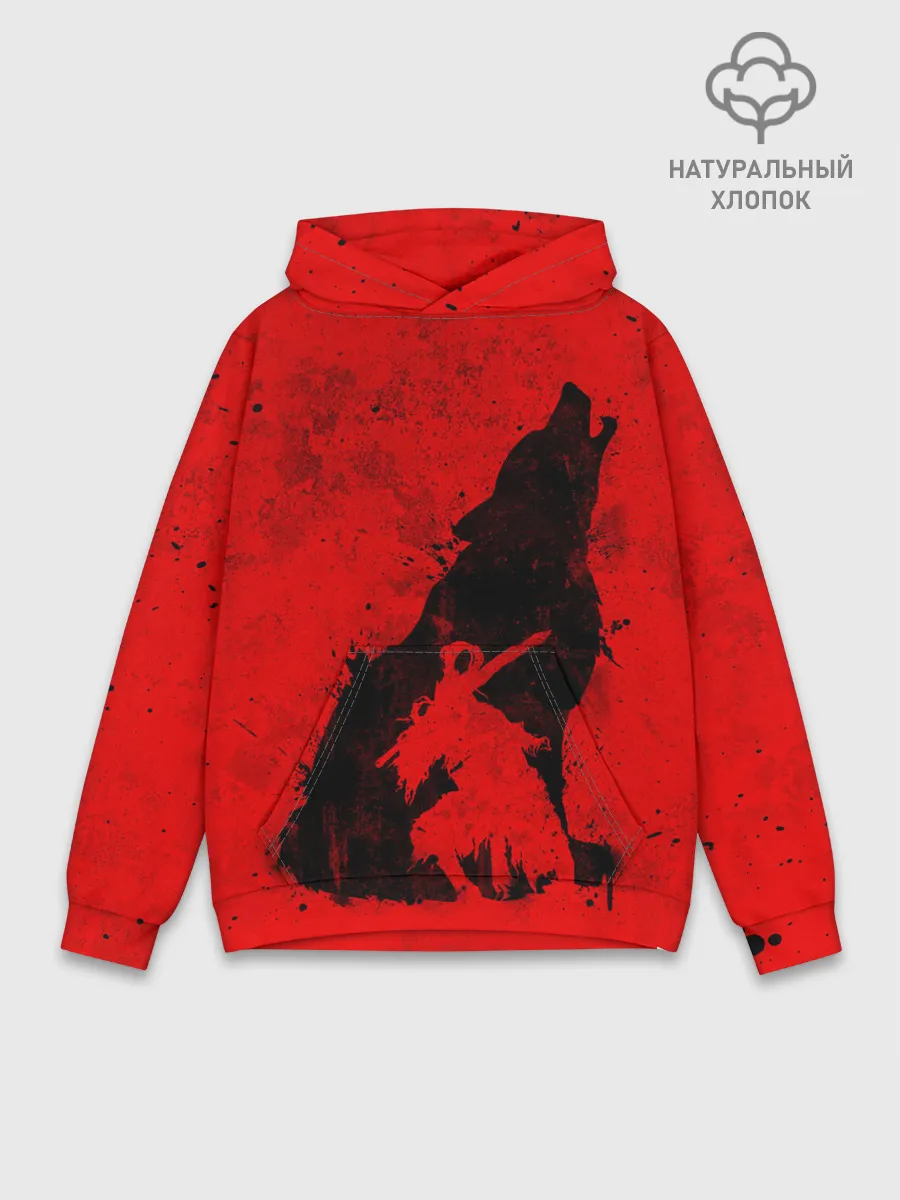 Худи мужской база хлопок / DARK SOULS | ТЁМНЫЕ ДУШИ